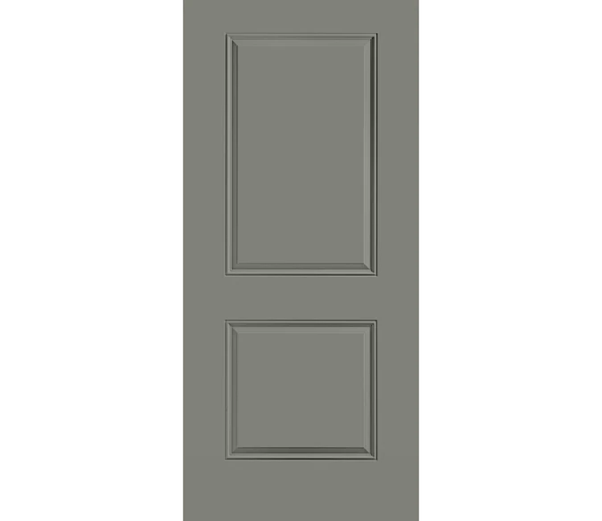 Benton Harbor Solid Steel Front Door